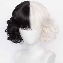 Load image into Gallery viewer, Movie 101 Zhonggou Cos Black and White Witch Kuila Deville Cosplay Dress Costumes