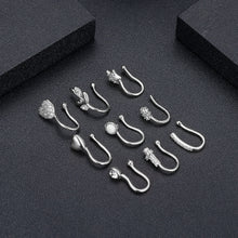 Load image into Gallery viewer, Model Nasal Splint Nose Stud Piercing Jewelry