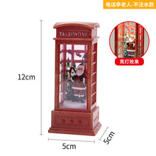 Load image into Gallery viewer, Christmas Luminous Interior Water Small Wind Lamp Desktop Decoration Christmas Tree