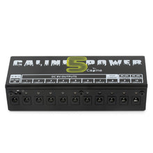 Load image into Gallery viewer, Caline CP-05 10-Way Output Port Stompbox Power Supply 9V 12V 18V Output