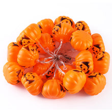 Load image into Gallery viewer, LED Pumpkin Blow Molding Pumpkin Lighting Chain Easter Bar Layout Haunted House Pendant Ornament Colored Lights