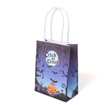 Load image into Gallery viewer, 10PCs Halloween Candy Paper Bag Mini Color White Halloween Theme Party Gifts Paper Bag