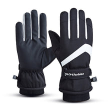 Load image into Gallery viewer, Fleece-Lined Thickened Cotton Warm Male Student Cycling Mountaineering Waterproof Cold-Proof Windproof Gloves