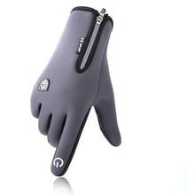 Load image into Gallery viewer, Autumn and Winter Touch Screen Men's and Women's Fishing Gloves Velvet Thermal Non-Slip Riding Take-out Rider Driving Gloves