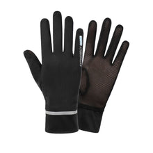Load image into Gallery viewer, Spring and Summer Women's UV-Proof Ice Silk Mesh Two-Finger Thin Driving Touch Screen Gloves