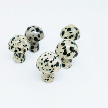 Load image into Gallery viewer, 5PCs Natural Crystal Agate Mushroom 2cm Mini Small Mushroom Crystal Crafts Micro Landscape Ornaments Decorations