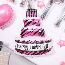 Load image into Gallery viewer, Birthday Decoration Scene Layout Balloon Set Girls' Cartoon Bounce Ball Birthday Party Balloon