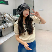 Load image into Gallery viewer, Korean Style Face-Showing Small Hat Women's Color All-Match Internet Celebrity Pile Heap Cap Men's Fashion Street Toque Knitted Hat