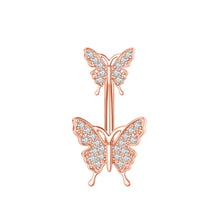 Load image into Gallery viewer, New Zircon Navel Stud Drop Oil Belly Ring Piercing Jewelry