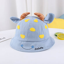 Load image into Gallery viewer, 1-3 Years Old Children Love Horn Bucket Hat Boys and Girls Sun Hat