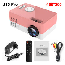 Load image into Gallery viewer, J15 Mini Projector Home HD Children Entertainment Portable Video Projector