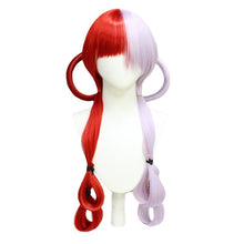 Load image into Gallery viewer, Anime Cos Wig One Piece Red New Theater Version Uta Uta Cos Wig King of the Sea World's Singer Yin Yang Head Wig