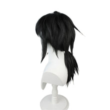Load image into Gallery viewer, Kimetsu No Yaiba Fugang Yiyong Cos Wig Water Column Big Anti-Curling Thickened Fluffy Wig Ponytail One-Piece Hair Binding