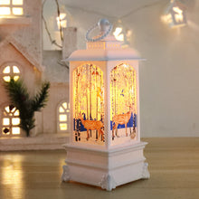 Load image into Gallery viewer, Christmas Storm Lantern Candlestick Lamp Small Night Lamp Elderly Snowman Decoration Small Night Lamp Christmas Decorations
