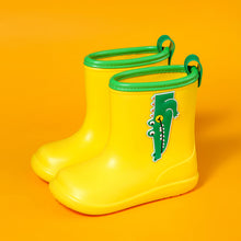 Load image into Gallery viewer, Children's Rain Boots Boys and Girls Cute Trendy Wear Rubber Shoes Young Children Rain Boots Toddler Rain Shoes Children Anti-Slip