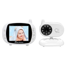 Load image into Gallery viewer, 3.5-Inch Wireless Baby Monitor Elderly Safety Care Instrument Two-Way Intercom Night