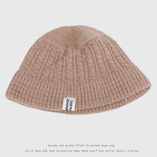 Load image into Gallery viewer, Hat Female Autumn and Winter Korean Ins All-Matching Woolen Hat Beanie Hat Winter Warm Ear Protection Big Head Knitted Hat Men