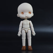 Load image into Gallery viewer, OB11 Body Doll 3D Eyes 12CM Doll 12 Removable Joint Cute Expression Girl Nude BJD Semi-finished Toys Accessories Gift for Girls