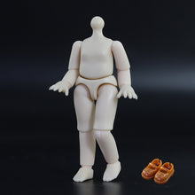 Load image into Gallery viewer, OB11 Body Doll 3D Eyes 12CM Doll 12 Removable Joint Cute Expression Girl Nude BJD Semi-finished Toys Accessories Gift for Girls