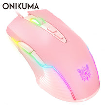 Load image into Gallery viewer, Wired Gaming Mouse USB Game Mice 7 Buttons Design Breathing LED Colors for Laptop PC Gamer