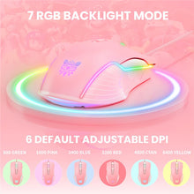 Load image into Gallery viewer, Wired Gaming Mouse USB Game Mice 7 Buttons Design Breathing LED Colors for Laptop PC Gamer