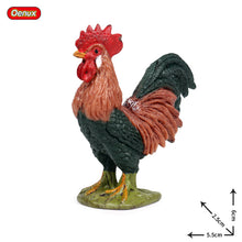 Load image into Gallery viewer, Simulation Farm Poultry Pig Rabbit Bird Animals Action Figures Tree Fence lawn Garden Decoration Model Toy For Kid Gift