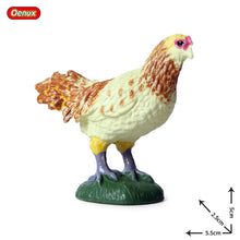 Load image into Gallery viewer, Simulation Farm Poultry Pig Rabbit Bird Animals Action Figures Tree Fence lawn Garden Decoration Model Toy For Kid Gift