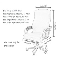 Load image into Gallery viewer, Office Computer Game Chair Cover Armchair Elastic Stretch Swivel Seat Gaming Chair Protector Slipcover Arm Rest Cover
