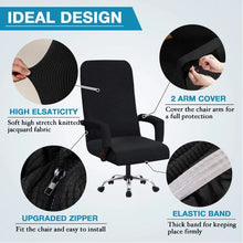 Load image into Gallery viewer, Office Computer Game Chair Cover Armchair Elastic Stretch Swivel Seat Gaming Chair Protector Slipcover Arm Rest Cover