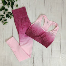 Load image into Gallery viewer, Yoga Set Bra and Leggings Fitness Sportswear Outfit For Women
