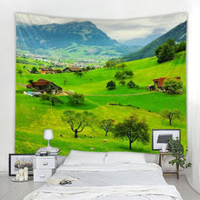 Load image into Gallery viewer, Only beautiful scenery design of 3 d digital print household tapestries
