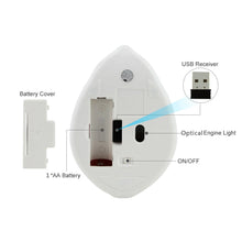 Load image into Gallery viewer, Wireless Computer Mouse Cute Cartoon Anime Hamster Shape USB Mause Mini Small Ergonomic Pink Mice For Girl Kid Gift Toy