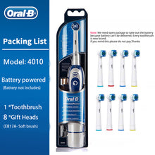 Load image into Gallery viewer, Electric Toothbrush Rotation Clean Teeth Adult Teeth Brush DB4010 Electric Tooth Brush With 4 Extra Replacement Heads