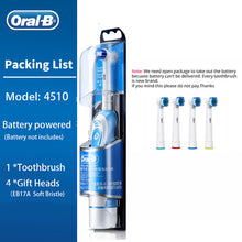Load image into Gallery viewer, Electric Toothbrush Rotation Clean Teeth Adult Teeth Brush DB4010 Electric Tooth Brush With 4 Extra Replacement Heads