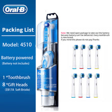 Load image into Gallery viewer, Electric Toothbrush Rotation Clean Teeth Adult Teeth Brush DB4010 Electric Tooth Brush With 4 Extra Replacement Heads