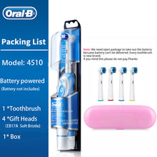 Load image into Gallery viewer, Electric Toothbrush Rotation Clean Teeth Adult Teeth Brush DB4010 Electric Tooth Brush With 4 Extra Replacement Heads