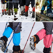Load image into Gallery viewer, Outdoor Legging Gaiters Waterproof Leg Covers For Camping Climbing Skiing Desert Boots Shoes Snow Gaiters Legs Protection