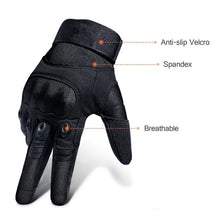 Load image into Gallery viewer, Outdoor Knuckle Tactical Gloves for Men Military Gloves for Shooting Airsoft Paintball Motorcycle Climbing and Heavy Duty Work