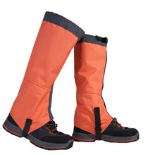 Load image into Gallery viewer, 1 pair Outdoor Snow Kneepad Skiing Gaiters Hiking Climbing Leg Protection Sports Safety Waterproof Leg Warmer Skiing Accessories