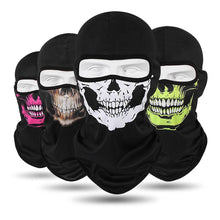 Load image into Gallery viewer, Outdoor Sunscreen Balaclava Motorcycle Skull Face Mask Quick-drying Breathable Cycling Wind Cap Ski Mask MTB Bicycle Headgear