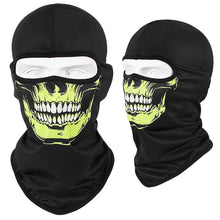Load image into Gallery viewer, Outdoor Sunscreen Balaclava Motorcycle Skull Face Mask Quick-drying Breathable Cycling Wind Cap Ski Mask MTB Bicycle Headgear