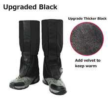 Load image into Gallery viewer, Outdoor Waterproof Legging Gaiters For Hiking Camping Climbing Skiing Desert Leg Cover Boots Shoes Covers Legs Protection Guard