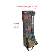 Load image into Gallery viewer, Outdoor Waterproof Foot Cover Durable Highly Breathable Double-Deck Hiking Climbing Legging Wraps Hunting Gaiters