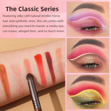 Load image into Gallery viewer, 9/12pcs Panceau Maquillage Eye Natural Hair Makeup Brushes Set Kit Cosmetic Make Up Beauty Tool Crease Brush Eyeliner Brow