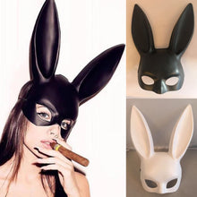 Load image into Gallery viewer, Party Supplies Cosplay Masks for Face Women Halloween Sexy Bunny Mask Party Bar Nightclub Costume Rabbit Ears Masks