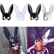 Load image into Gallery viewer, Party Supplies Cosplay Masks for Face Women Halloween Sexy Bunny Mask Party Bar Nightclub Costume Rabbit Ears Masks