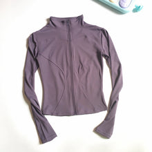 Load image into Gallery viewer, Yoga Shirt Gym Top Active wear Running Coats Workout Clothes Woman