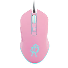 Load image into Gallery viewer, Gaming Computer Wired Mause Mute Pretty Backlit Colorful Mice 3200DPI For Girl Women Gift PC Game
