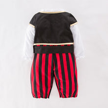 Load image into Gallery viewer, Pirate Captain Cosplay Costume Baby Romper Boys Bodysuits Christmas Fancy Clothes Halloween Costumes Kids Children Jumpsuits