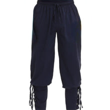 Load image into Gallery viewer, Pirate Pants for Men Viking Cosplay Renaissance Medieval Gothic Pants Pirate Costume Trouser Men